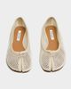 Steve Madden Steve Madden Calico tabi ballet flats in cream mesh-Neutral - 3