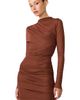 Steve Madden Steve Madden Catrina Ruched Mockneck Minidress - 5