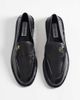 Steve Madden Steve Madden Chapters loafers in black crinkle leather - 2
