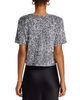 Steve Madden Steve Madden Cressa Sequined Velvet Top - 3