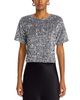Steve Madden Steve Madden Cressa Sequined Velvet Top - 6