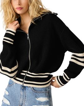 Steve Madden Steve Madden Dara Zippered Sweater