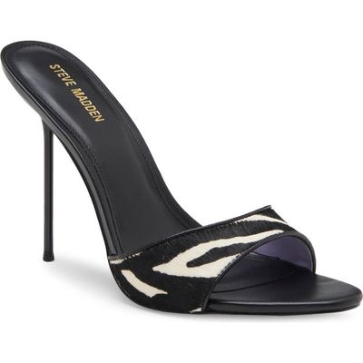 Steve Madden Steve Madden Davina Genuine Calf Hair Sandal