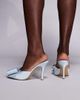 Steve Madden Steve Madden Destini heeled shoes with bow in baby blue - 3