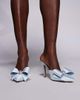 Steve Madden Steve Madden Destini heeled shoes with bow in baby blue - 4