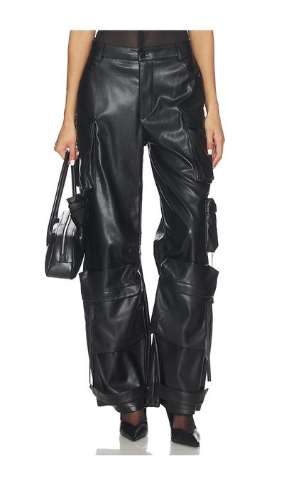 Steve Madden Steve Madden Duo Faux Leather Pant