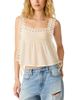 Steve Madden Steve Madden Easten Lace Trim Top - 1