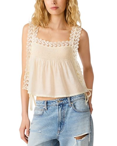 Steve Madden Steve Madden Easten Lace Trim Top
