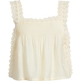 Steve Madden Steve Madden Easten Pintuck Lace Tank