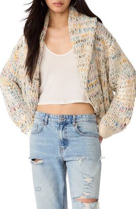Steve Madden Steve Madden Enid Marled Shawl Collar Cardigan