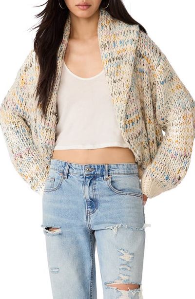 Steve Madden Steve Madden Enid Marled Shawl Collar Cardigan