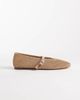 Steve Madden Steve Madden Gayla woven ballet flats in rose gold - 1