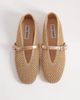 Steve Madden Steve Madden Gayla woven ballet flats in rose gold - 2
