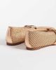 Steve Madden Steve Madden Gayla woven ballet flats in rose gold - 3
