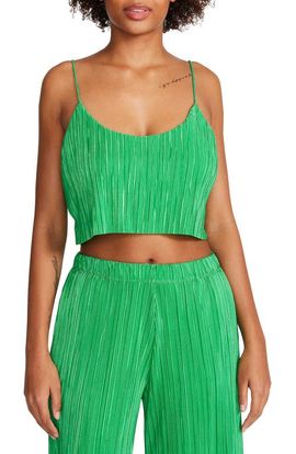 Steve Madden Steve Madden Gianna Plissé Crop Top