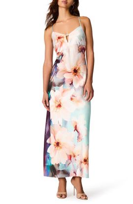 Steve Madden Steve Madden Gilette Floral Column Maxi Dress