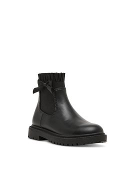 Steve Madden Steve Madden Girls' Bubbles Ruffled Lug Sole Boots Toddler