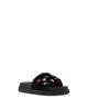 Steve Madden Steve Madden Girls' Dumbo Faux Fur Embellished Slides Little Kid, Big Kid - 6