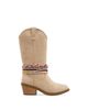 Steve Madden Steve Madden Girls' Ember Embellished Stacked Heel Boots Little Kid, Big Kid - 6