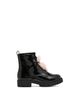 Steve Madden Steve Madden Girls' Jcharms Faux Patent Leather Boots Little Kid, Big Kid - 6