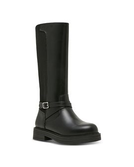 Steve Madden Steve Madden Girls' Jcore Knee High Buckle Boots Little Kid, Big Kid