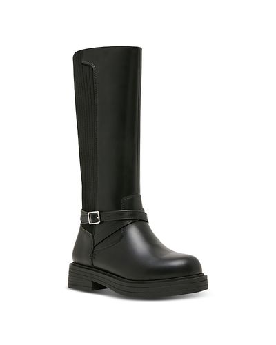 Steve Madden Steve Madden Girls' Jcore Knee High Buckle Boots Little Kid, Big Kid