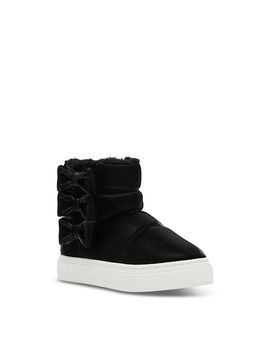 Steve Madden Steve Madden Girls' Jheart Bow Sneaker Booties Little Kid, Big Kid