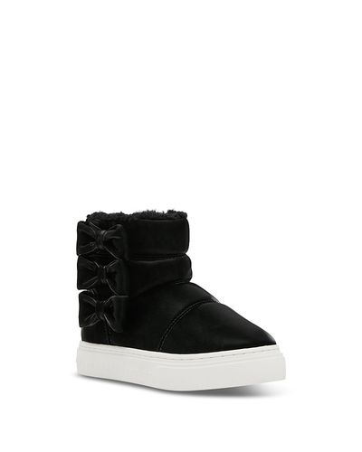 Steve Madden Steve Madden Girls' Jheart Bow Sneaker Booties Little Kid, Big Kid