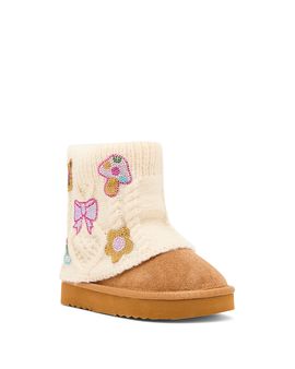 Steve Madden Steve Madden Girls' Tsadiee Sweater Booties Toddler, Little Kid
