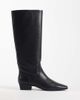 Steve Madden Steve Madden Gwyneth knee boots in black leather - 1