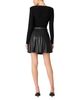 Steve Madden Steve Madden Isha Faux Leather Belted Skirt - 3