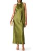 Steve Madden Steve Madden Jaiden Polka Dot Satin Scarf Maxi Dress - 1