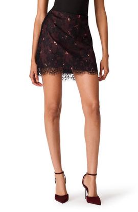 Steve Madden Steve Madden Janette Lace Miniskirt