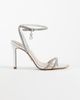 Steve Madden Steve Madden Jypsey heeled sandals in embellished silver - 1