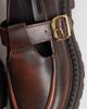 Steve Madden Steve Madden Kendari chunky loafers with buckle detailing in brown leather - 2