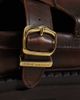 Steve Madden Steve Madden Kendari chunky loafers with buckle detailing in brown leather - 4