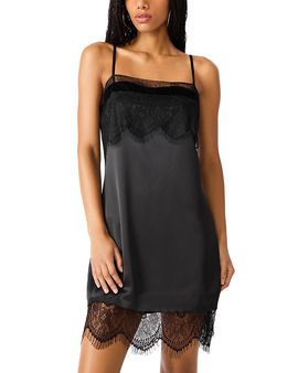 Steve Madden Steve Madden Keyton Lace Trim Bodycon Dress