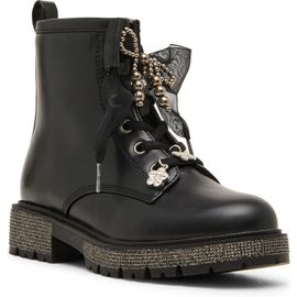 Steve Madden Steve Madden Kids' Jluxelle Faux Leather Combat Boot