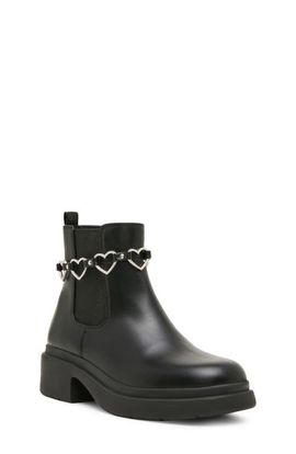 Steve Madden Steve Madden Kids' Jwalden Heart Chain Chelsea Boot