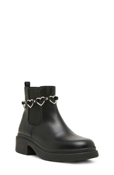 Steve Madden Steve Madden Kids' Jwalden Heart Chain Chelsea Boot