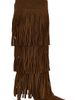 Steve Madden Steve Madden Kinzee Fringe Boots - 1