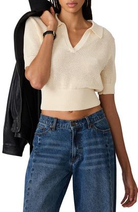 Steve Madden Steve Madden Lark Open Stitch Sweater