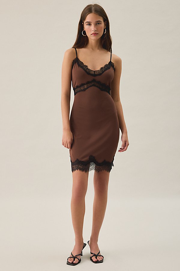 urban outfitters brown lace dress Steve Madden 10/27/25