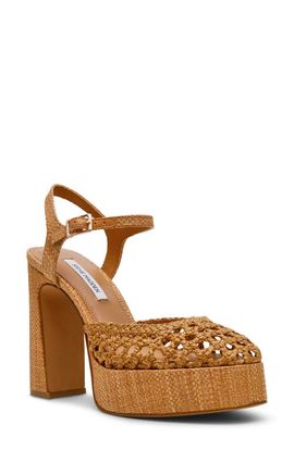Steve Madden Steve Madden Lexie Ankle Strap Platform Pump