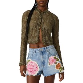 Steve Madden Steve Madden Linden Lace Crop Top