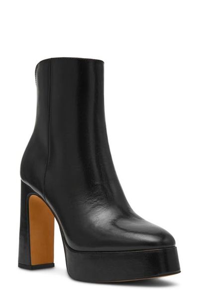 Steve Madden Steve Madden Lochlan Leather Platform Bootie