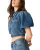 Steve Madden Steve Madden Marcy Puff Sleeve Denim Jacket - 4