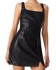 Steve Madden Steve Madden Marielle Sleeveless Faux Leather Minidress - 2