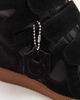Steve Madden Steve Madden Mavis wedge sneakers in black suede - 2