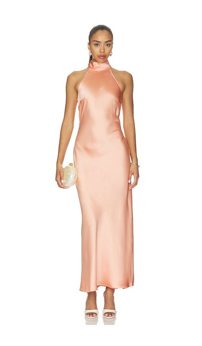 Steve Madden Steve Madden Maxi Halter Dress